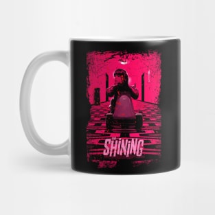 Shining Legacy Embrace the Iconic Horror Genre and Memorable Characters of the Classic Film on a Tee Mug